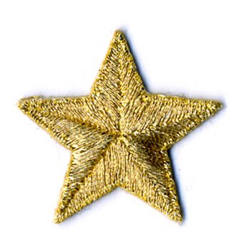 Star Iron-On Patch 4cm x 4cm