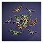 Googly Eye Bat Foam Stickers 12 Pack image number 1