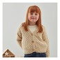 Knitcraft Children's Check Stitch Cardigan Digital Pattern 0248 image number 1