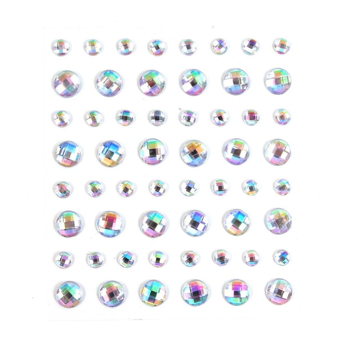 Iridescent Shimmer Gems 56 Pack Hobbycraft