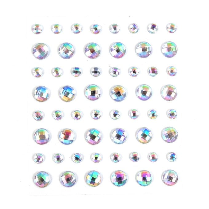 Iridescent Shimmer Gems 56 Pack image number 1