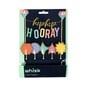 Whisk Hip Hip Hooray Cake Toppers 6 Pieces image number 5