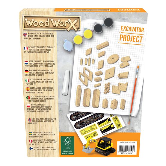 Wood WorX Excavator Project Kit image number 4