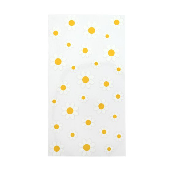 Daisy Cold Transfer Vinyl Sticker Sheet image number 1