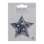Trimits Denim Star Iron-On Motif image number 1
