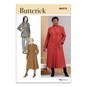 Butterick Women's Coats Sewing Pattern B6918 (W2 20W-28W) image number 1