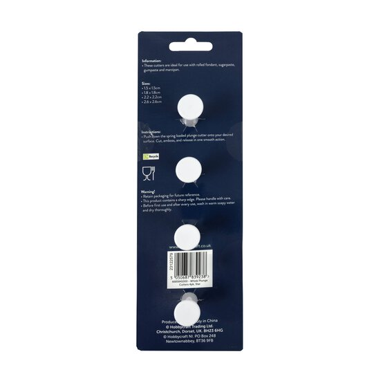 Whisk Star Plunge Cutters 4 Pack image number 8