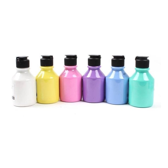 Ready Mix Paint Pastel 150ml 6 Pack