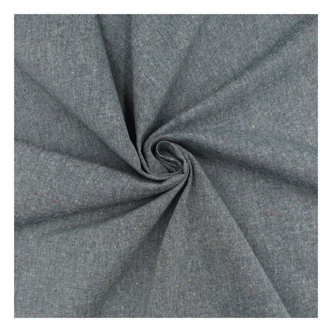 Robert Kaufman Light Cotton Denim Fabric by the Metre Hobbycraft