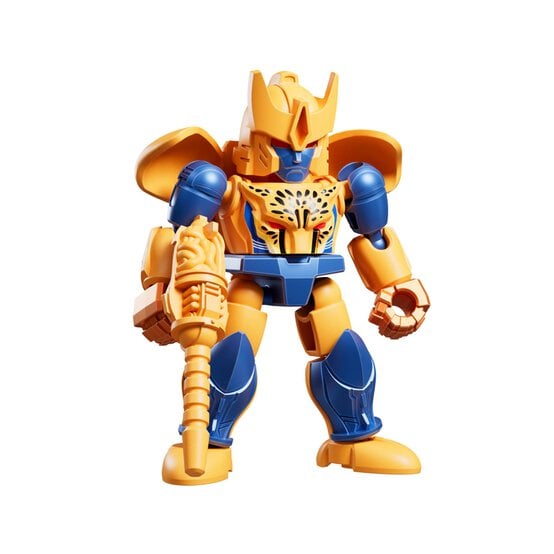 Assorted Blokees Transformers Defender Version 06 Brutal Fang Model Kit image number 3