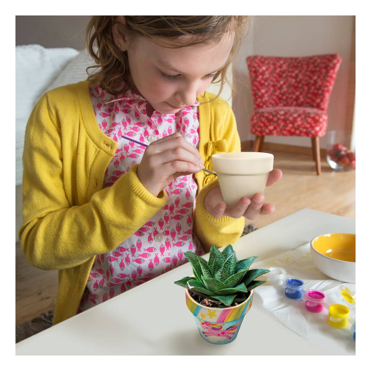 Paint Your Own Flowerpots Hobbycraft