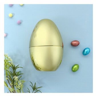 Gold Fillable Egg 14cm