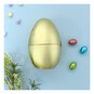 Gold Fillable Egg 14cm image number 1