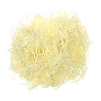 Pale Yellow Shredded Tissue Paper 25g 