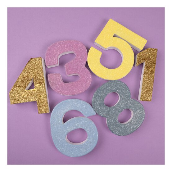 Mini Mache Number 0 10cm image number 5