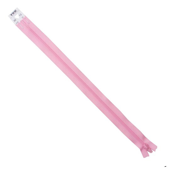 YKK Pink Dress and Skirt Zip 30cm image number 2