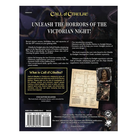 Cthulhu by Gaslight: Investigator’s Guide image number 2
