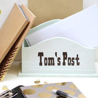 Your Cricut Explore Letter Holder