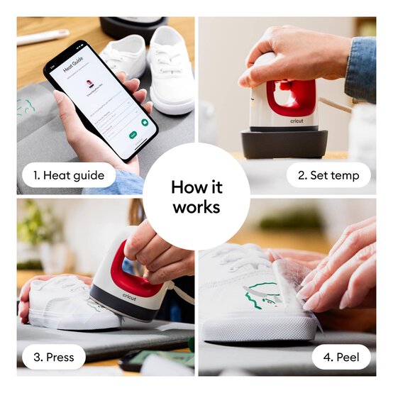 Cricut Raspberry EasyPress Mini image number 3