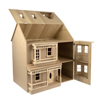 Exmouth Unpainted Doll's House Kit