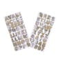 Map Alphabet Chipboard Stickers 76 Pieces image number 1