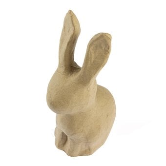 Mache Rabbit with Large Ears 22cm image number 3