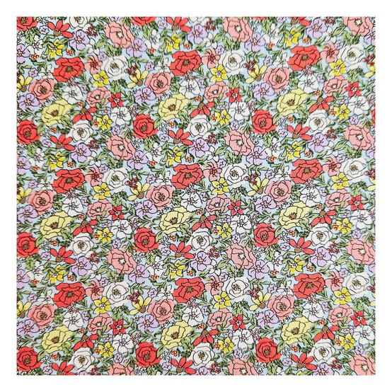 Floral Meadow Cotton Fabric by the Metre image number 2