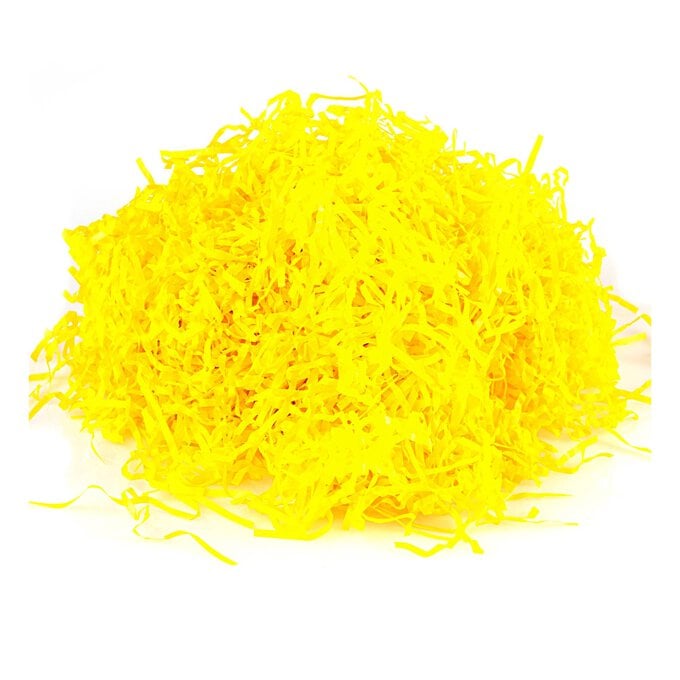 Yellow Shredded Tissue Paper 25g image number 1