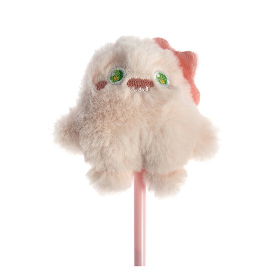 Pink Monster Plush Pen image number 3