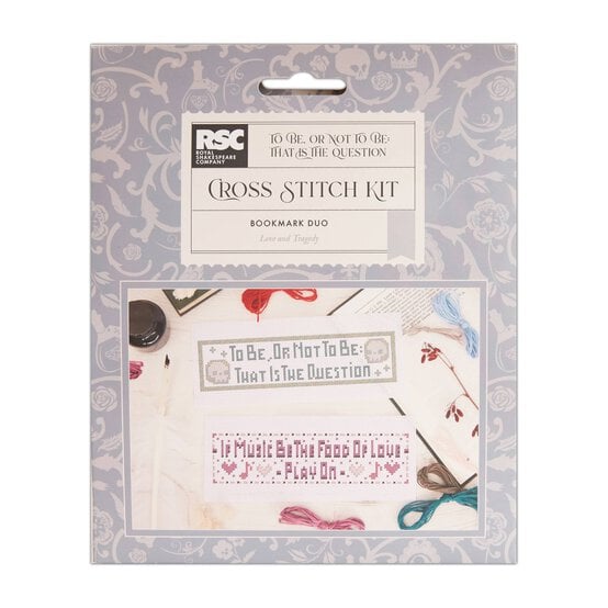 RSC Love and Tragedy Cross Stitch Bookmark Kit 2 Pack image number 4