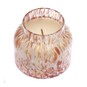 Orange Glass Confetti Candle  image number 4