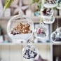 Round Fillable Glass Bauble 12cm | Hobbycraft