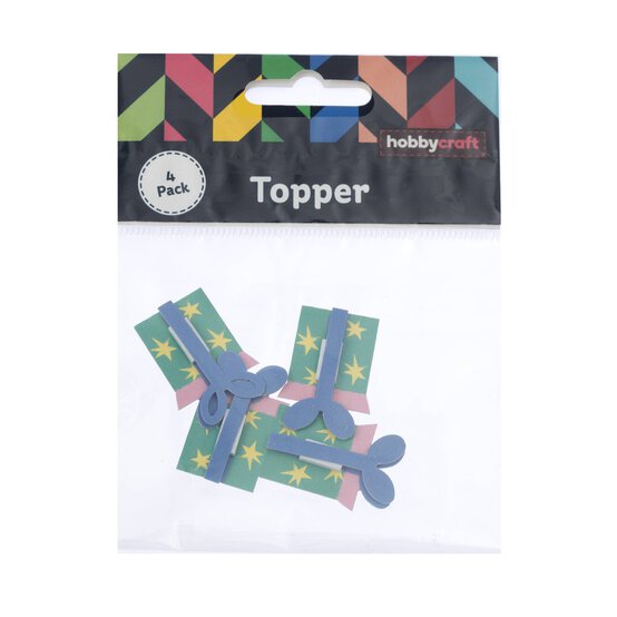 Birthday Present 3D Card Toppers 4 Pack image number 4