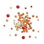 Orange and Yellow Assorted Round Gems 90g image number 1