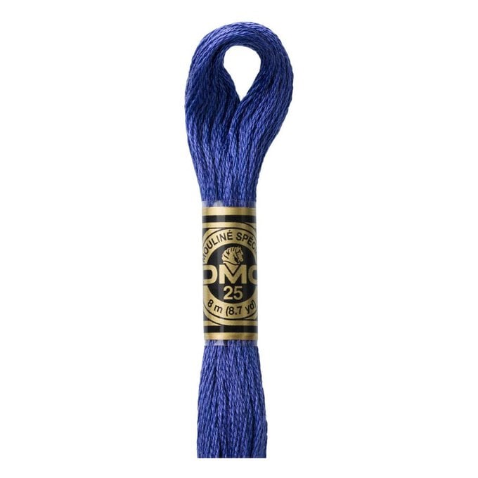 DMC Blue Mouline Special 25 Cotton Thread 8m (158) image number 1