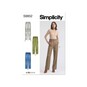 Simplicity Women's Trousers  Sewing Pattern S9852 (Y5 18-26) image number 1