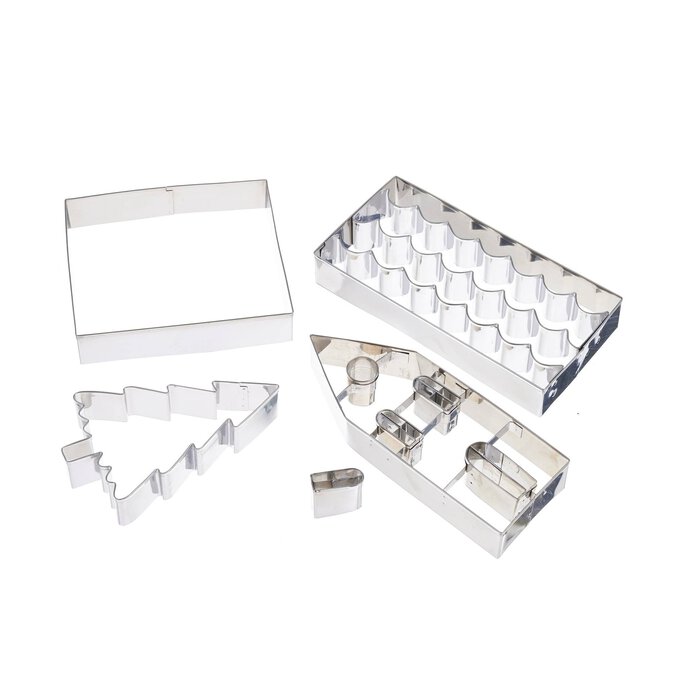 Christmas House Cookie Cutter Set 5 Pieces Hobbycraft