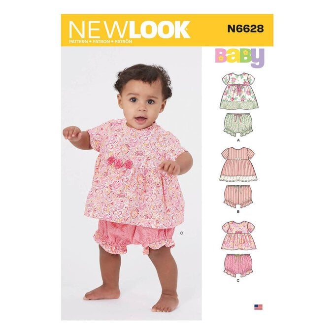 New Look Babies’ Separates Sewing Pattern N6628 image number 1