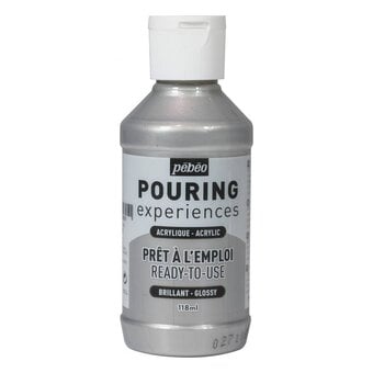 Pebeo Silver Pouring Experiences Acrylic 118ml