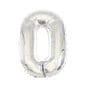 Extra Large Silver Foil Letter O Balloon image number 1