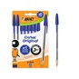 BIC Cristal Original Blue Ballpoint Pens 10 Pack image number 2