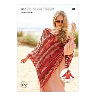 Rico Essentials Cotton DK Poncho and Sweater Digital Pattern 877