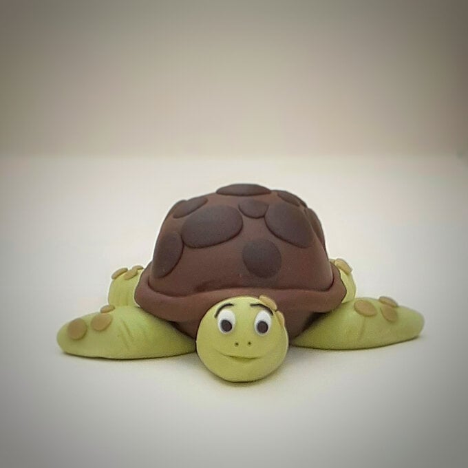 How to Make a Fondant Turtle Model image number 1