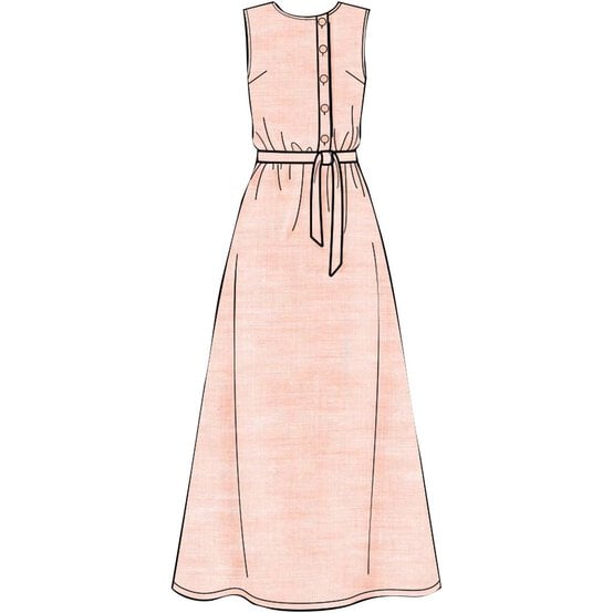 Simplicity Women&rsquo;s Dress Sewing Pattern S8914 (14-22) image number 3