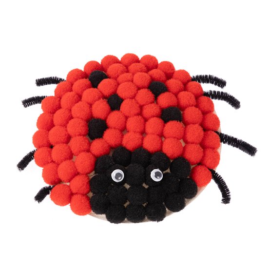 Ladybird Pom Pom Plate Kit image number 2