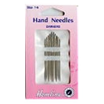Hemline Sizes 1 to 5 Needle Darner 10 Pack