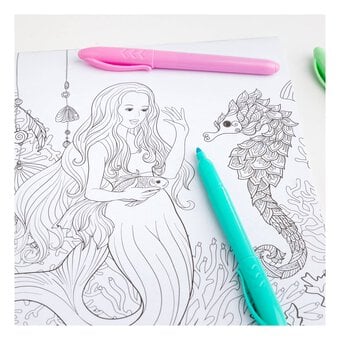 Kaleidoscope Magical Mermaids Colouring Kit