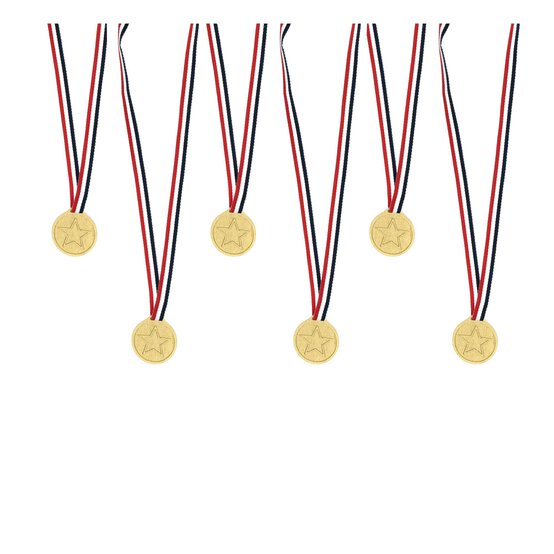 Wooden Medals 6 Pack image number 1