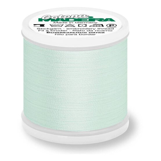 Madeira Light Green Cotona 30 Thread 200m (661) image number 1