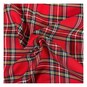Royal Stewart Poly Viscose Tartan Fabric by the Metre image number 1